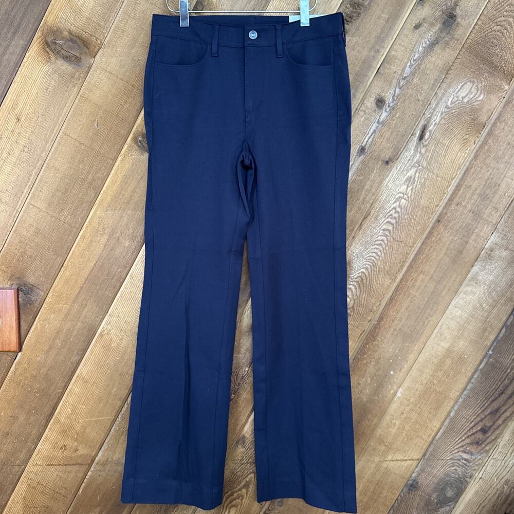 Chico’s Navy Blue Flex Waistband High Rise Trouser Pants Size 00R